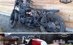 YAMAHA XS750 1979 - Bratstyle Bobber CafeRacer - EGERIE MOTO