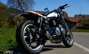 Kawasaki Zephyr ZR 550 1996 bratstyle café racer