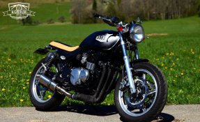 Kawasaki Zephyr ZR 550 1996 bratstyle café racer