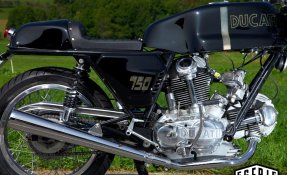 Ducati 750 GT 1972 Café Racer IMOLA - couple conique