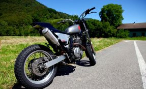 Suzuki 650 DR Tracker Flattrack scrambler - DR650 650DR