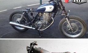 YAMAHA SR500 1992 - Bratstyle Bobber CafeRacer - EGERIE MOTO