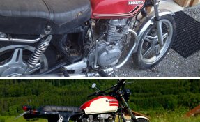 Honda CB250T 1978 Scrambler - EGERIE MOTO