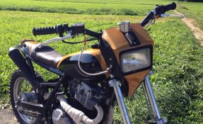 Suzuki 600 DR café Tracker Scrambler